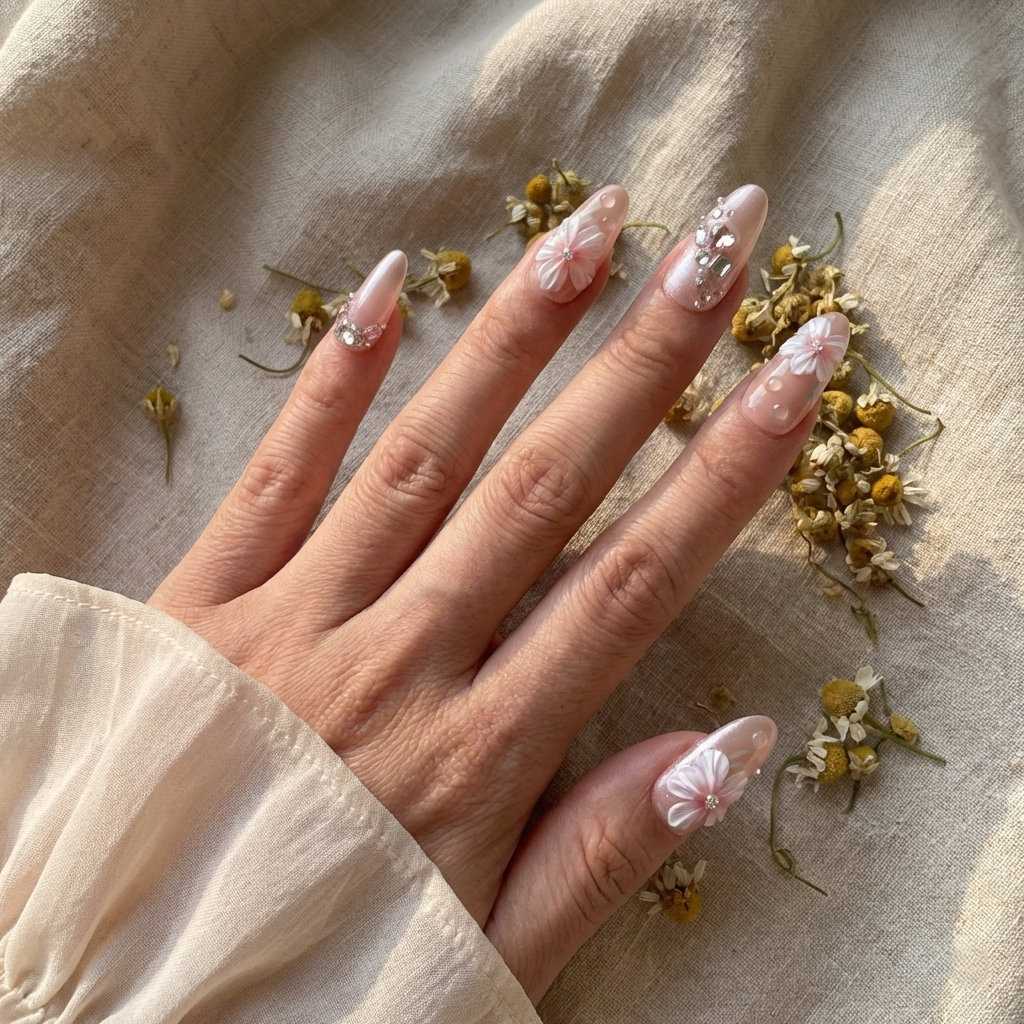 Rose Crystal Blossom