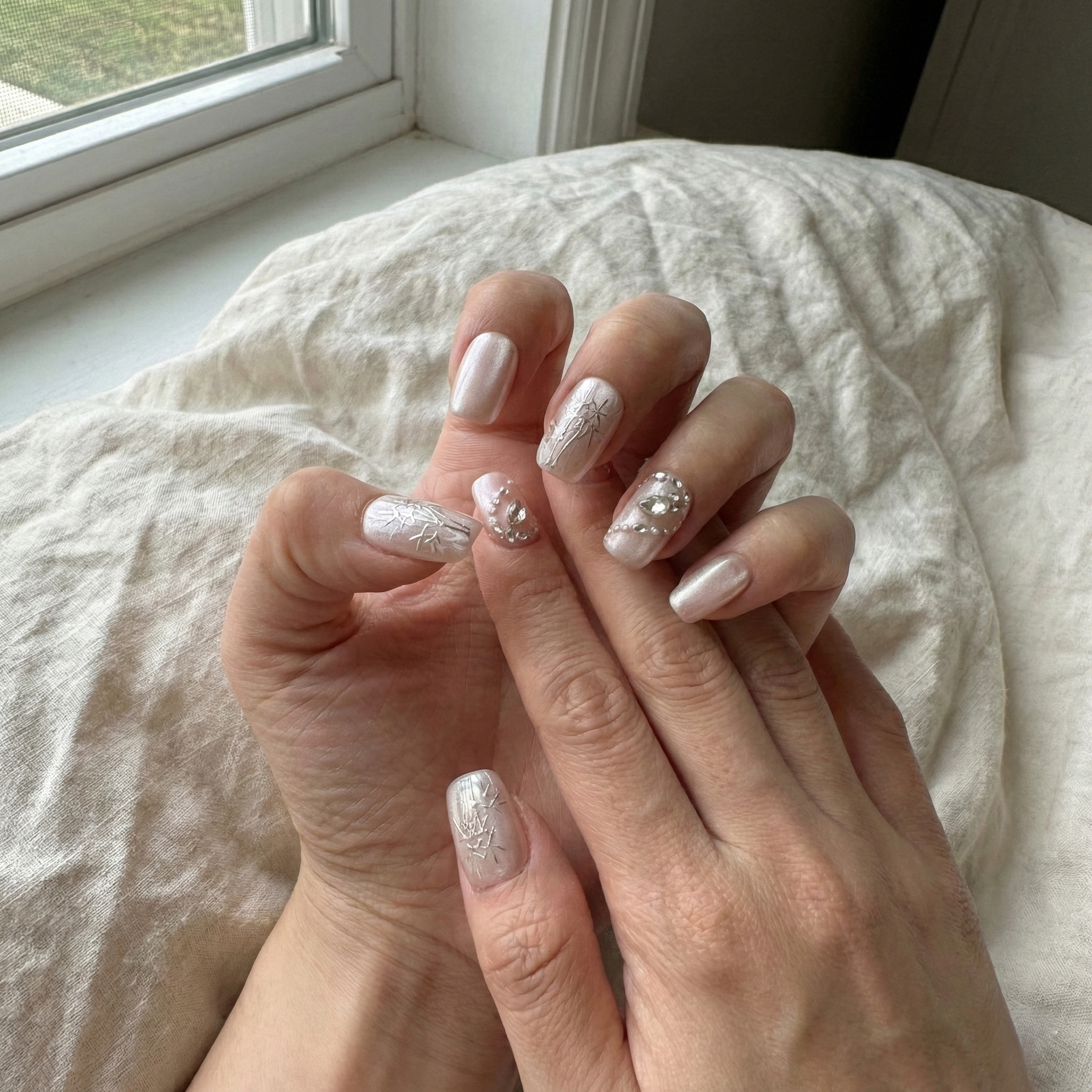 Champagne Silk Garden