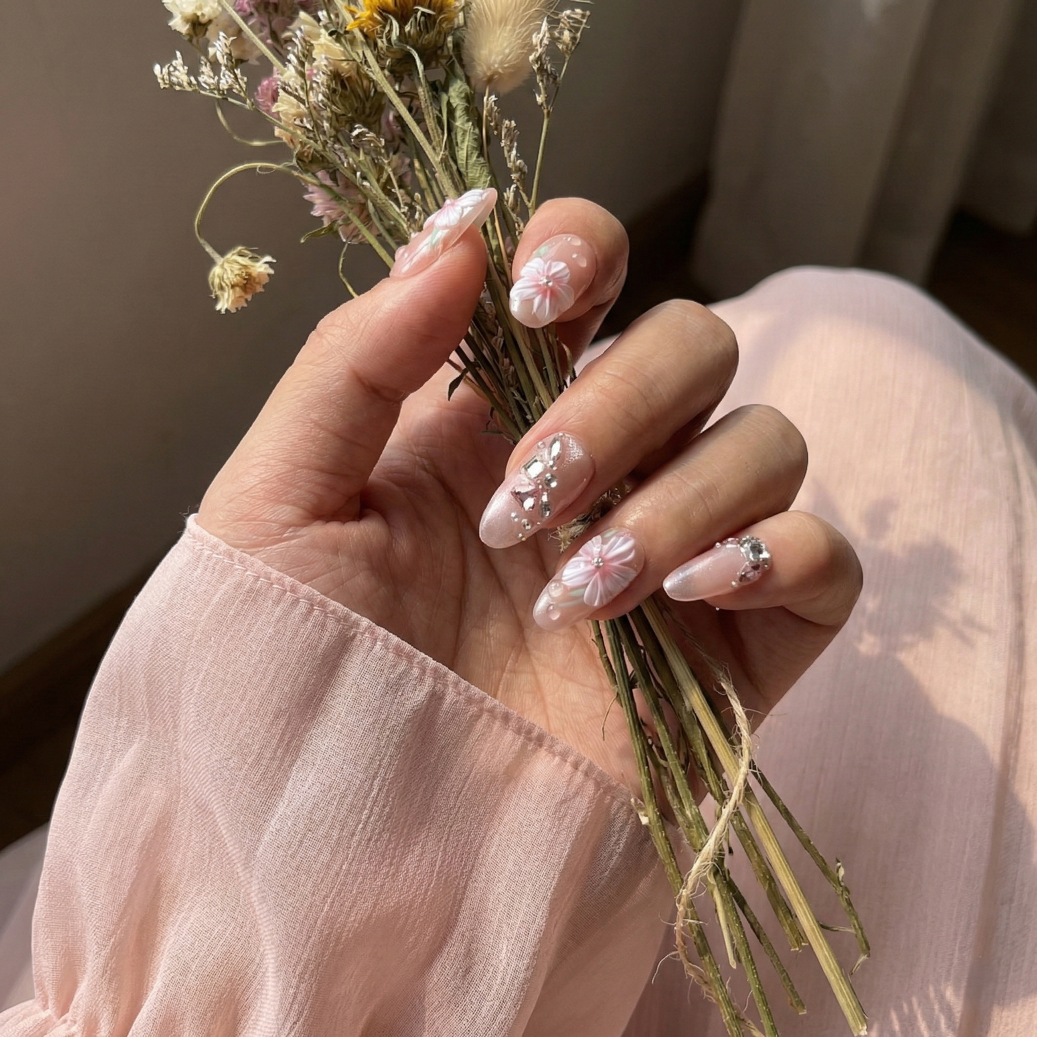 Rose Crystal Blossom